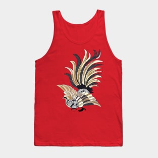 Down Chinese Sangjit Bird Tank Top